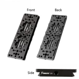 1PC 220/335/440/445mm Wide-Track Guiding Rail Equatorial Mount Dovetail Plate Astronomical Telescope Accessories