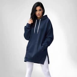 Hoodies Coats Women Solid Sweatshirts Jacket Pocket Drawstring Hooded Slight Strech Loose Casual Office Lady 2026 Spring Autumn