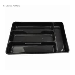 E8BD Kitchen Tools Drawer Organizer Tray Spoon Forks Cutlery Separation Finishing Rack Storage Box