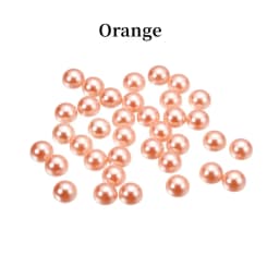 2/3/4/5/6/8/10/12/14 MM Acrylic Beads Pearl Imitation Half Round Flatback Colorful Bead For Jewelry Making DIY Accessories