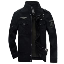 Lynjacye Size M-6XL Mens Field Jacket Army Military Style Jacket Windbreaker Bomber Coat Military Men's Tactics Motor Jackets