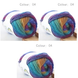 100% Wool Yarn Rainbow Color for Hand Knitting Crochet Plush Thickness Lanas Thread DIY Soft Scarf Shawl Sweater