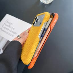 Crocodile Patterned PU Leather Glossy Case For iPhone 18ProMax 17 16 15 14 Pro Max Plus 13 12 11 Luxury Creative Frameless Cover