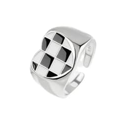 Retro Gothic Men Ladys Rings Clown Playing Cards Hip Hop Rock Ring Titanium Steel Alloy Ancient SilverColor Hip Hop Rock Jewelry