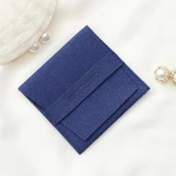 100pcs Custom Logo Print Microfiber Jewelry Ring Organizer Packing Pouch 8x8cm Small Gift Bags Wedding Favor Candy Bag Wholesale