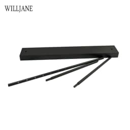 Black Metal Earrings T-Bar Stand Necklace Chains Ring Jewelry Hanging Holder Organizer Watch Counter Display Stand for Selling