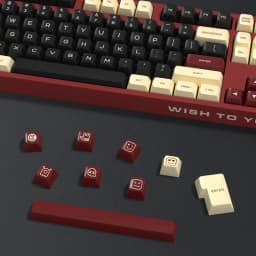 KBDiy Keyboard Keycaps Set PBT Rome Keycaps Custom Retro Double Shot SA Profile ISO 7U 161 Keys Caps for MX Switches GMK67 K500