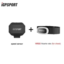 IGPSPORT Smart Sensor Kit,  Cadence CAD70 Speed SPD70 Heart Rate Monitor HR50 Chest, HR70 Arm for Bike Computer/Cycling/Running