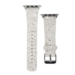 Glitter Bling Band for Apple Watch ultra 49mm 38mm 40/41mm 42mm 44mm 41mm 45mm Shiny Leather Strap IWatch Series 8 7 6 5 4 3 SE