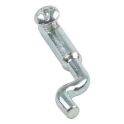 1/4 Pcs Z-style Cable End Single-hole Fixing Dog Leg Z Cable End For Lawn Mowers Maintenance Garden Tool Accessories
