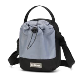 Waterproof Nylon Crossbody Sling Bag - Outdoor Travel Pouch with Dedicated Water Bottle Pocket