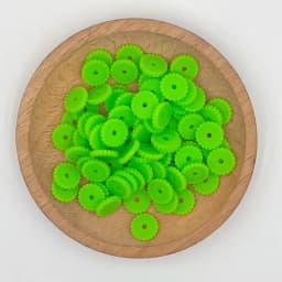 100pcs Gasket Silicone Beads 12mm Round Silicone Bead for Jewelry Necklace Making DIY Pacifier Chain Clips Baby Toys Accessorie