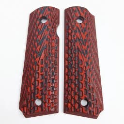1 Pair G10 Composite Material 1911 Grips Handle Capsule Pattern Patches Shank Scales DIY Making Modify Repair Accessories