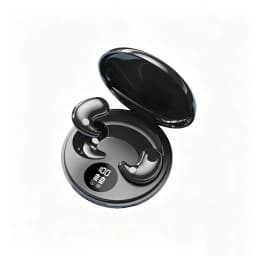 Ultra Thin Wireless Sleep Earbuds Zero Pressure Design for Side Sleepers All-Day Wearing Comfort Extended Playtime Battery