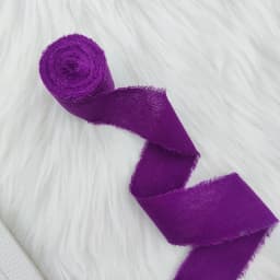 Pure Cotton Hand Torn Raw Edge Ribbon DIY Gift Box Packaging Greeting Card Decoration Bride Hand Stick Flower Flower Tie Ribbon
