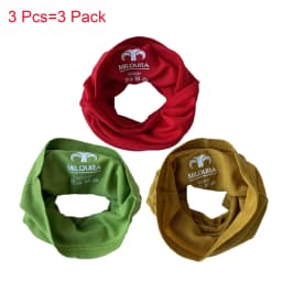 100% Merino Wool Neck Gaiter Light Quick Dry Breathable Face Mask for Ski Hiking Neck Tube Scarf Multifunctional Headwear