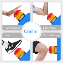 ENMG 1NO Foot/Hand Clapper Switch IP65 EFAK Mushroom Head Emergency Stop Push Button Switch Self-Locking Self-Resetting Anti-Sho