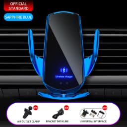 15W Car Wireless Charger Magnetic Automatic Car Mount Phone Holder For iPhone Xiaomi Samsung Infrared Induction Fast Charging