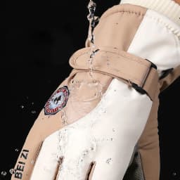 Women Winter Keep Warm Touch Screen Waterproof Anti Slip Thickened Outdoor Sports Ski Gloves Add Velvet Cycling