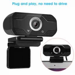 2026 1080P Webcam with Microphone, USB Computer Camera for Online Class Video Calls, Zoom, Teams, Streaming