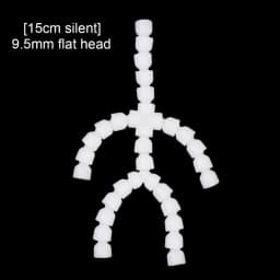Sound/Silent Version Dolls Joint Skeleton for 15/20cm Plush Toy DIY Doll Ball Socket Flexible Armature Doll Accessories