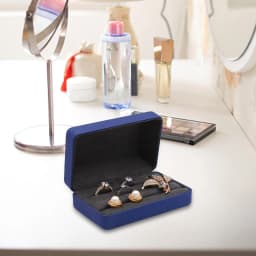 Ring Organizer Box Tray Stylish Jewelry Display Case Ring Storage Box Jewelry Box for Women Lady Multiple Rings Cufflinks