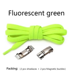 New Magnetic Lock Shoelaces without ties Elastic Laces Sneakers No Tie Shoe laces Kids Adult Flat Shoelace for Shoes Accessories