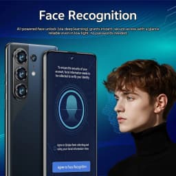 K-Touch New C26 Ultra Android 15 Mobile Phones 7.3 HD Cell Phone 22GB+2TB Smartphone 8000mAh Octa Core 5G Dual SIM 16+48MP Camera Cellphones