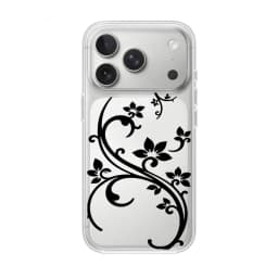 Art Flower Phone Case For iPhone 18 17 16 15 11 12 14 13 Pro Max Mini XS XR 7 Plus 17E Shockproof Transparent Cover Shell Fundas