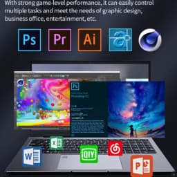New 14.1' Ultra Slim Laptop Intel Core I9-10980HK 32GB RAM 2TB SSD Windows 11 Pro Gaming Office Study Notebook FHD 1920*1080