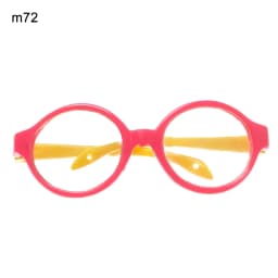 Round Frame Miniature Eyewear Clear Lens Candy Color Eyeglasses Style For Blythe Doll Accessories Plush Doll Glasses Accessories