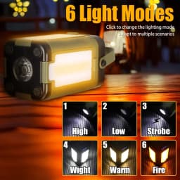 Solar Rechargeable LED Camping Lamp 4 Leaf Foldable Tent Lamp Warm Fire Atmosphere Lamp Outdoor Emergency Lighting Torch Lantern