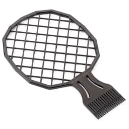Men Afro Curly Hair Comb Dreadlocks Tin Foil Hot Perm Comb Hairdressing Tool Double Ended Twist Pick Comb Hair Styling Tools