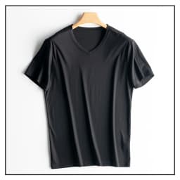 SuyaDream Mens Solid Tee Cotton Silk Blend Plain O Neck Short Sleeved Cozy T Shirts 2026 Summer Simple Chic Top White Black
