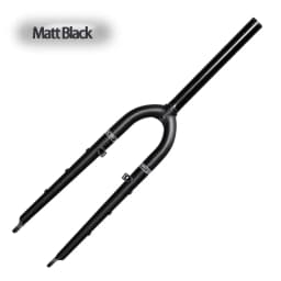 26/27.5ER DARKROCK CM-3 /CM-5 Cr-Mo Steels Front Fork 28.6mm DISC and V Brake MTB Rigid Fork Mountain Bikes Parts Matt Glossy
