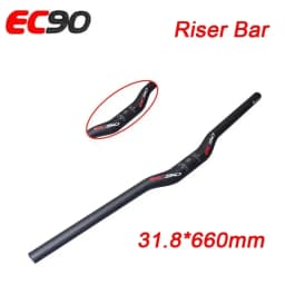 EC90 Full Carbon  Mtb Handlebar 25.4mm 31.8mm Bike Handlebar Carbon Fiber Bicycle Handle Bar 660/680/700/720/740/760mm Riser Bar
