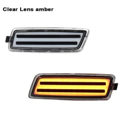 Amber / White LED Car Front Fender Flare Side Maker Parking Lights For VW Volkswagen MK5 Golf/GTI Rabbit Jetta R32 MK6 Golf TDI