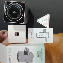 Rotating Qi2 3in1 15w Magnetic Wireless Charger Stand For iPhone 16 15 14 13 12 Max  iWatch Airpods Fast Charging Dock