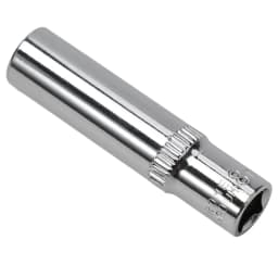1Pc 1/4'' Hex Socket Adapter 4~14mm Deep Ratchet Wrench Head 50/25mm Length Impact Driver Hand Tools Car Repairing Accessories