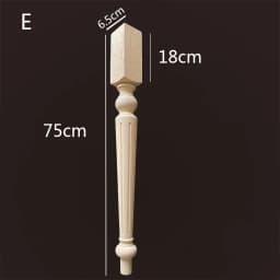 1PC Height 45-75cm Solid Wood Furniture Leg Furniture Accessories Sofa Bed Cabinet Table and Chair Replacement Feet Sloping Foot