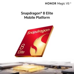 HONOR Magic V5 16GB+512GB Global Version 5G Smartphone 120Hz Foldable OLED Screen Snapdragon 8 Elite 5820mAh 66W SuperCharge NFC