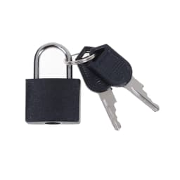 1PCS 30x23mm Small Mini Strong Steel Padlock Travel Suitcase Diary Lock With 2 Keys Colored Plastic Case Padlock Decoration