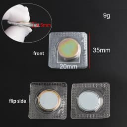 5-10-50Sets 18MM/20MM Strong Round PVC Invisible Hidden Magnetic Snap Button For Sewing Clothing Garment Bags Magnet Fasteners