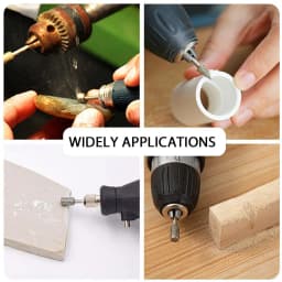 20PCS Diamond Grinding Burr Drill Bit Set for Rotary Tool Diamond Burr Bits with 1/8 Inch Shank Rotary Tool Accessories