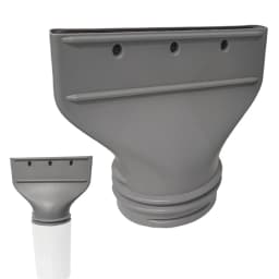1Pcs Plastic Flat Hose Adapter Household Mobile Air Conditioner Flat Connector Air Conditioner Window Exhaust Vent Tools