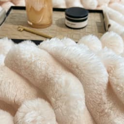 Solid Color Artificial Rabbit Fur Blanket Fluffy Soft Plush Throw Blanket Autumn Warm Queen Size Fleece Blankets for Bed Sofa