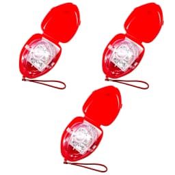 Professional First Aid CPR Breathing Mask Artificial Respiration Protective Mouth Mask With One-Way Valve Emergency Rescuer Tool