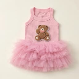 1PC Princess Dog Skirt Sleeveless Puffy Cute Pet Half Skirt Comfortable for Small Dogs Cats