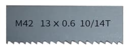 1Pc Customizable Professional M42 Bi-Metal Bandsaw Blades Various Pitches 1085-1840mm*13mm*0.6mm for Cutting Metal and Hardwood