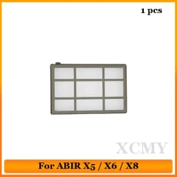 For ABIR X5 X6 X8 Genio Navi N600 Robotic Vacuum Cleaner Replacement Parts 3-Arm Main Side Brush Hepa Filter Spare Parts